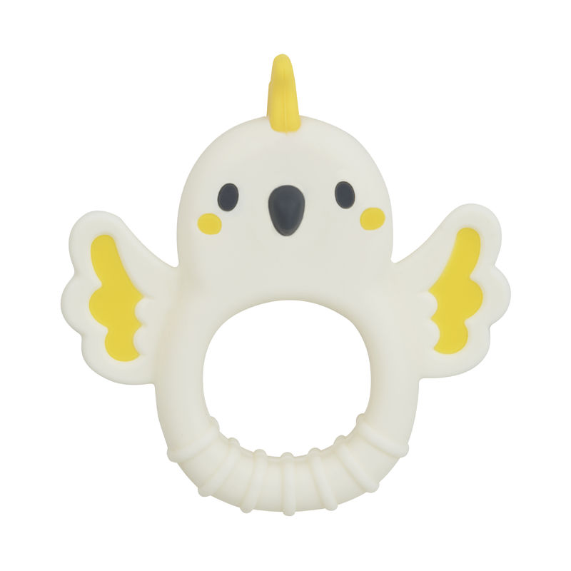 Tiger Tribe Silicone Teether - Cockatoo (1 left in stock)